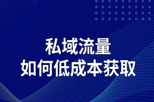 分享一个低成本引流方法