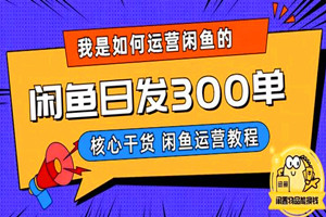 如何在闲鱼卖手机，日成交300单秘诀分享（视频教程）