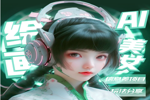AI美女绘画项目：信息差玩法分享