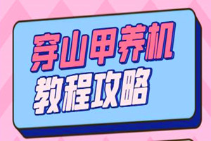 穿山甲养机教程攻略