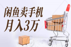 闲鱼卖手机:小白月入三万(全套教程)